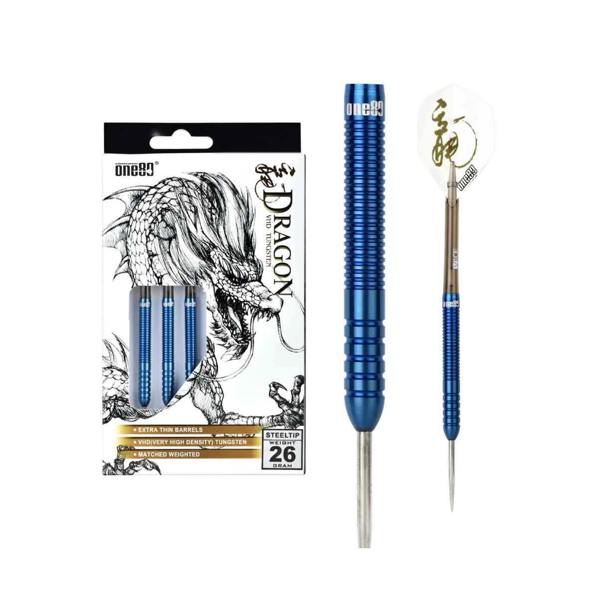 ONE80 - Ice Dragon - Steeldart