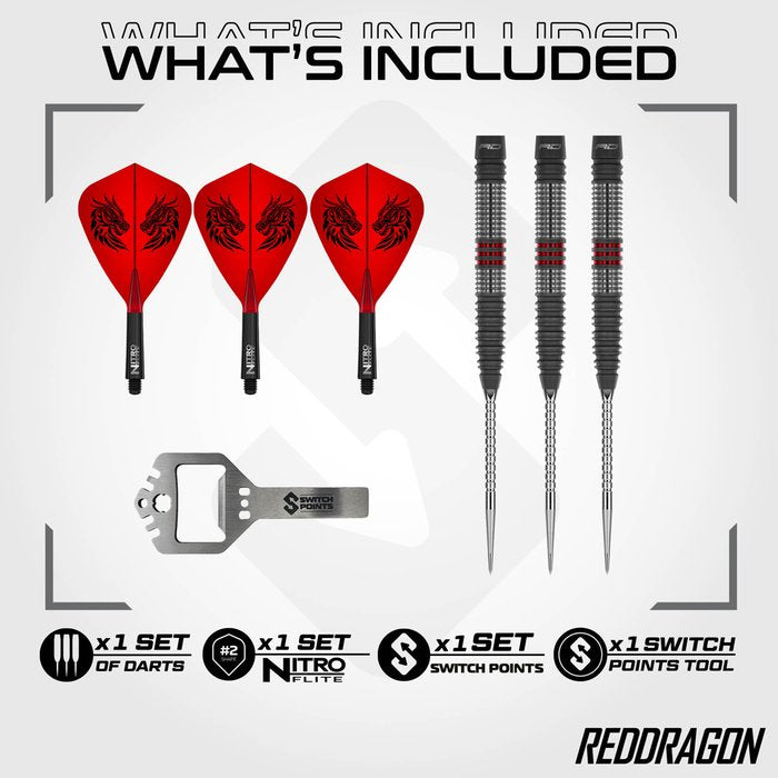 Red Dragon Jonny Clayton Hiraeth - Switch Point Darts