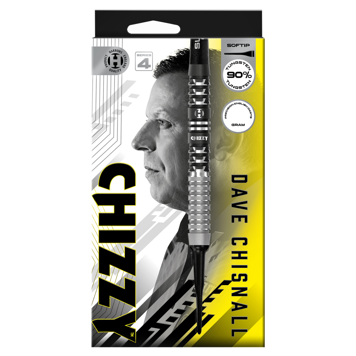 Harrows Chizzy Series 4 Softtip 90% Tungsten