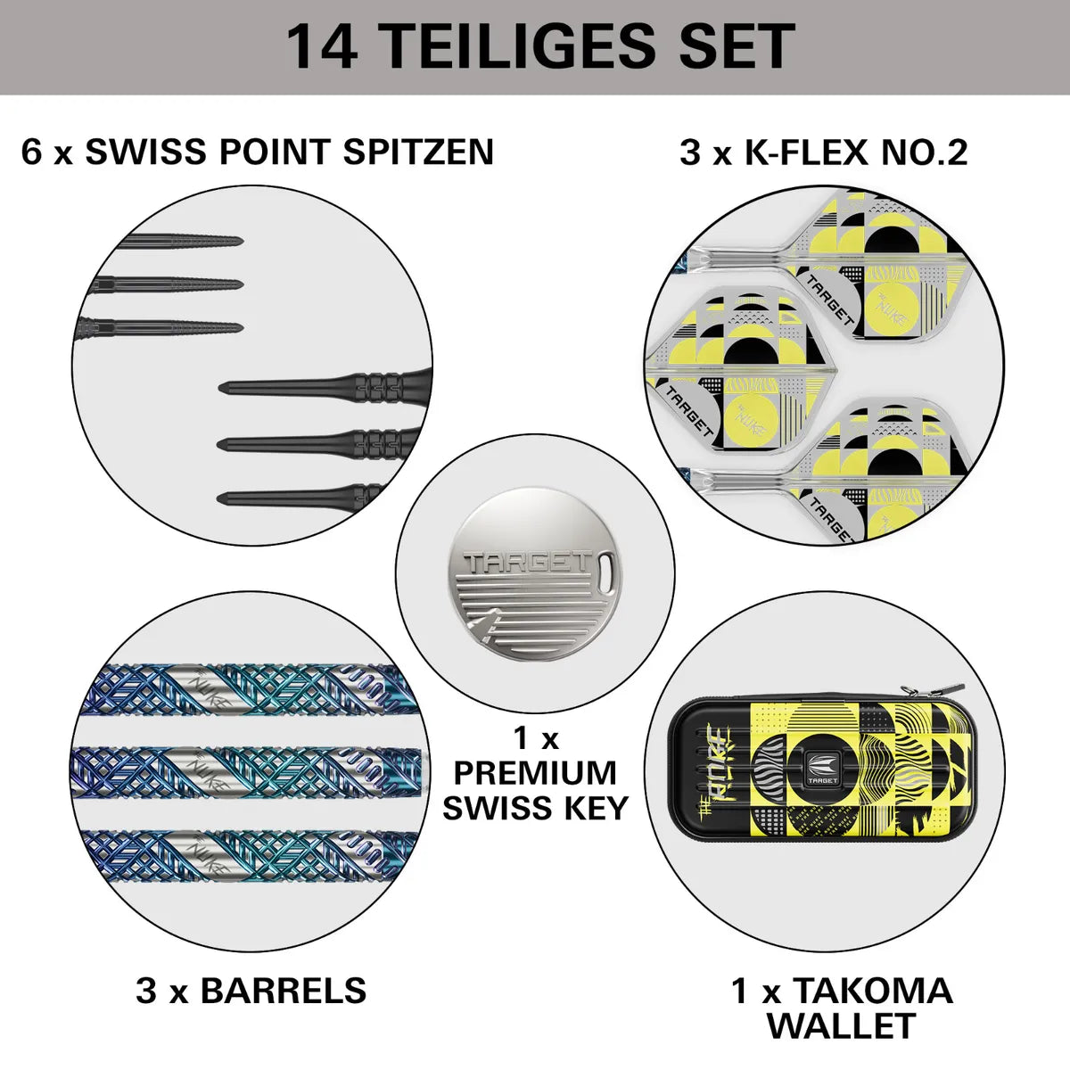 Target Luke Littler Edge 95% 19g Soft Tip