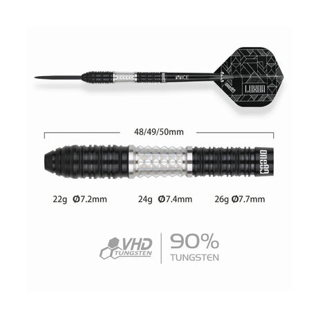 ONE80 Luxor II Eta Steeltip