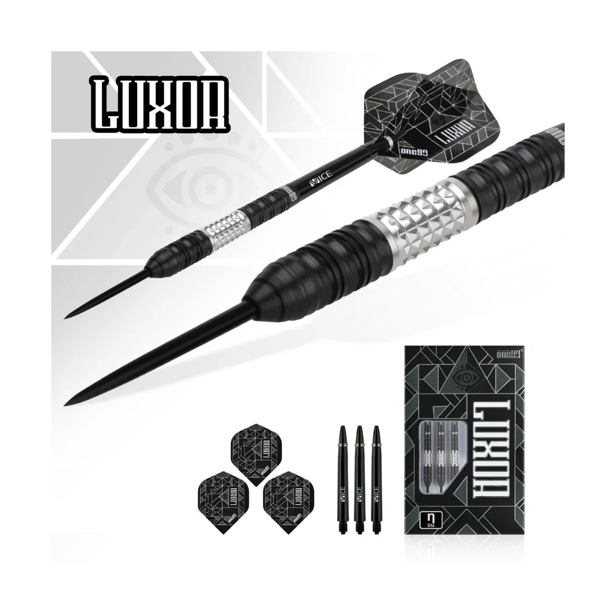 ONE80 Luxor II Eta Steeltip