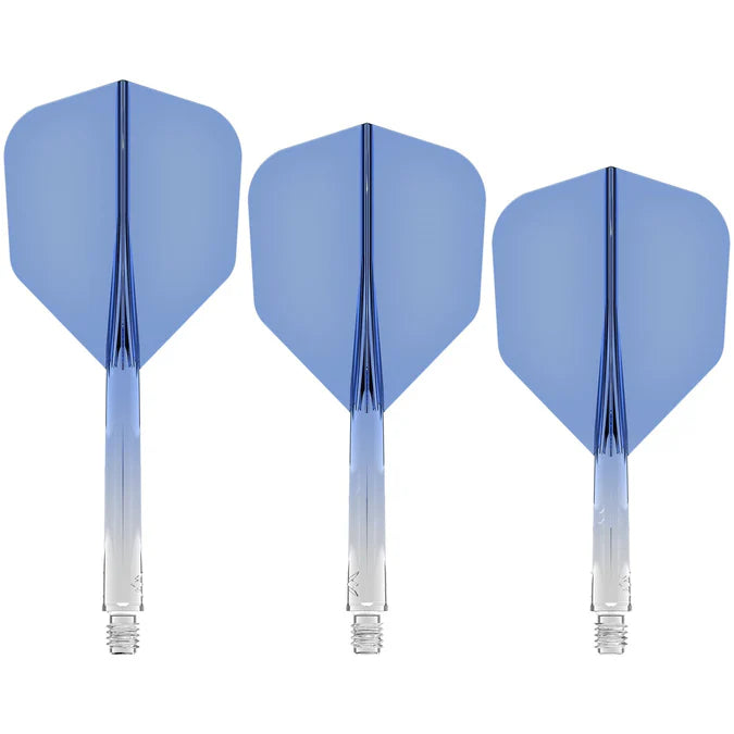 Mission Force 90 Flight & Shaft System NO6 Gradient Transparent Blue