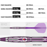 Caliburn Player Darts Awakening Nicomuse Steeldarts
