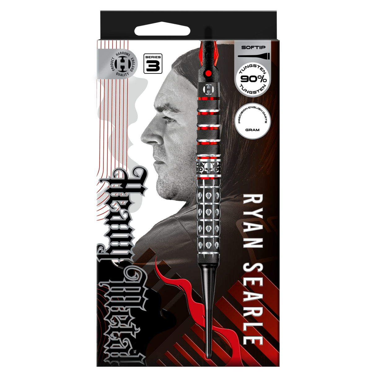 Harrows Ryan Searle Series 3 90% Tungsten Softdarts