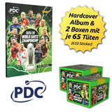 PDC World Darts Championship 2025/26 Sticker - Hardcover Mega-Bundle