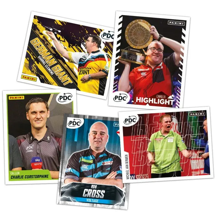 PDC World Darts Championship 2025/26 Sticker - Hardcover Box-Bundle