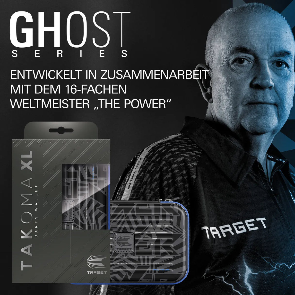 Target Takoma Phil Taylor Ghost XL Case