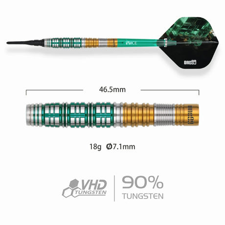 One80 René Eidams V4 18g Soft Tip