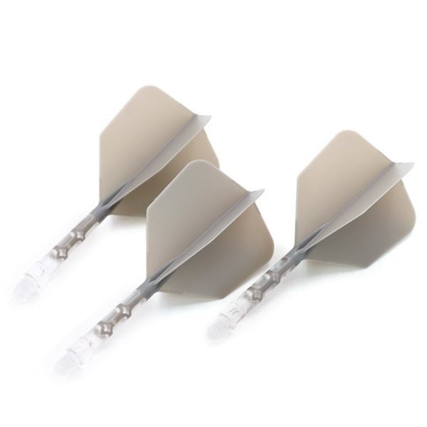 Cuesoul ROST T19 Grey Clear Big Wing - Dart Flights