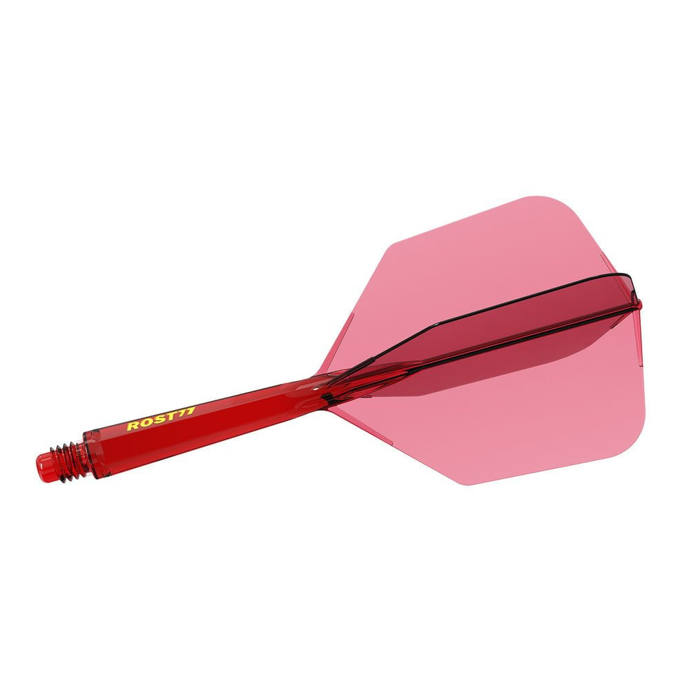 Cuesoul ROST 77 Clear Red Big Wing - Dart Flights