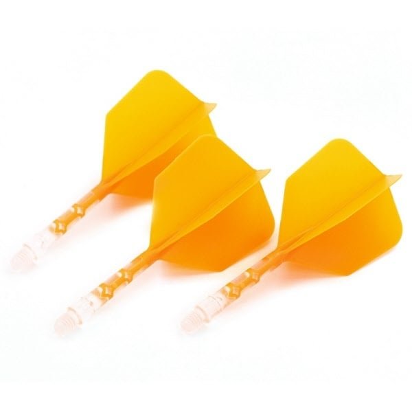 Cuesoul ROST T19 Orange Clear Big Wing - Dart Flights