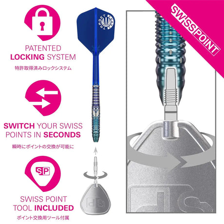 Target Japan Cathy Leung Charis G5 Swiss Point 90% Steeldarts