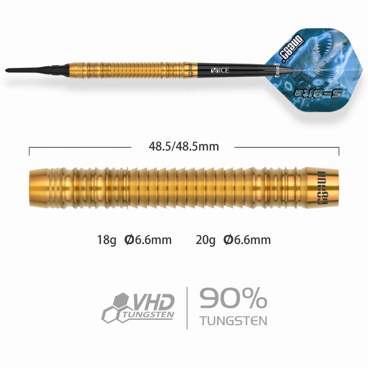 One80 Sbite-S-B3 Soft Tip