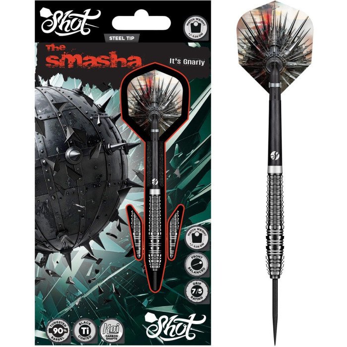 Shot Gnarly Smasha 90% Tungsten Steeldarts