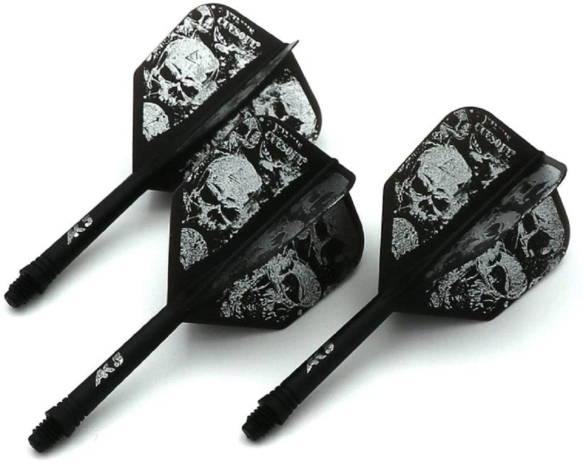 Cuesoul ROST Skeleton AK5 Black Big Wing Dart Flights No.6