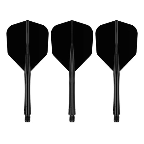Caliburn SUP Lite Flights - Moulded Flight & Shaft - Standard No6 - Schwarz