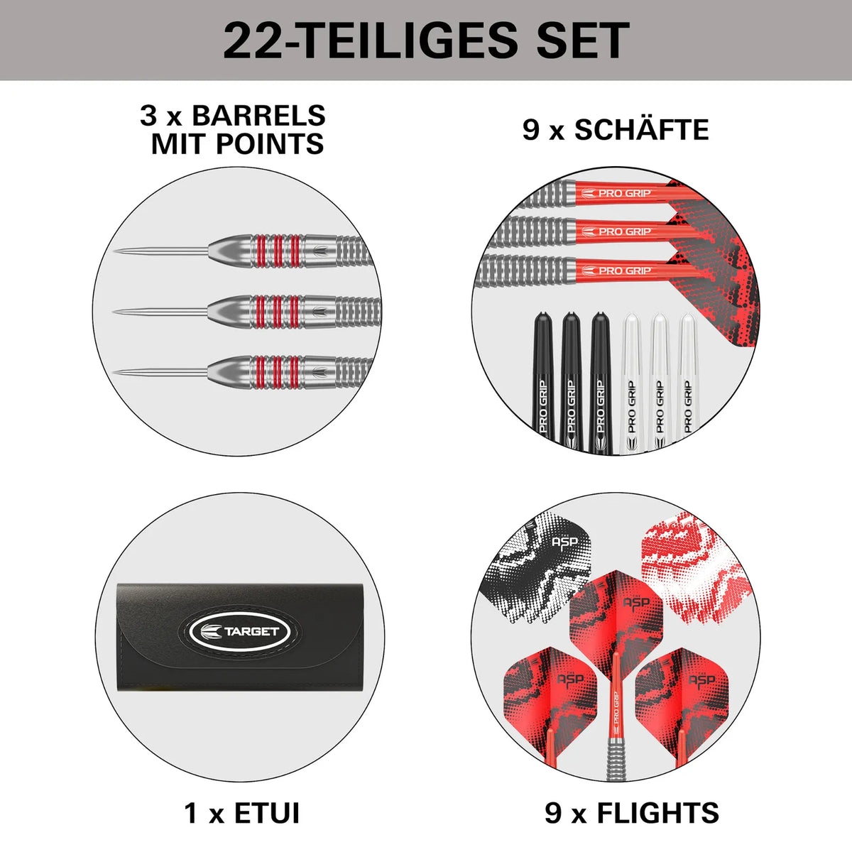Target Nathan Aspinall Brass Darts 22g