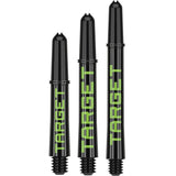 Target Pro Grip Tag Shafts Black & Green 3 Sets