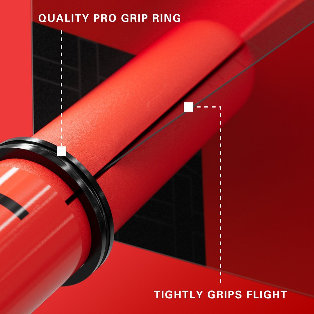 Target Pro Grip Tag Shafts Red & Black 3 Sets