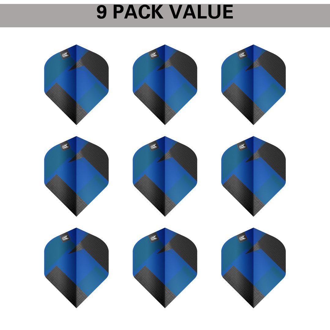 Target Tag Flights Blau 3 Sets