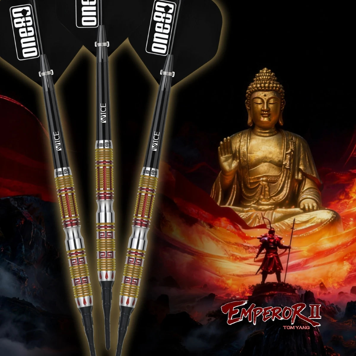 One80 Signature Darts - Tom Yang II Softtip 21g