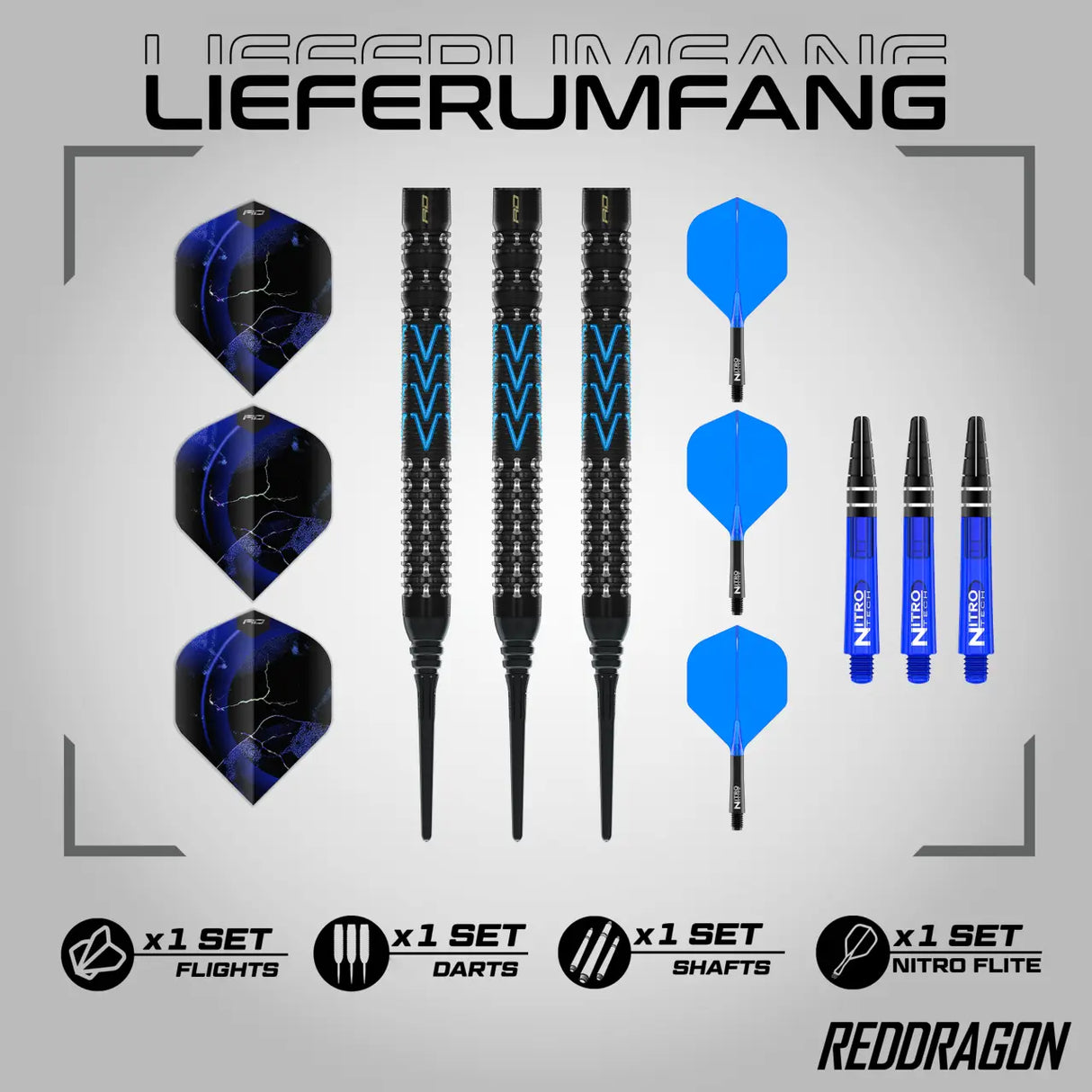 RedDragon Amp Tapered Softdarts