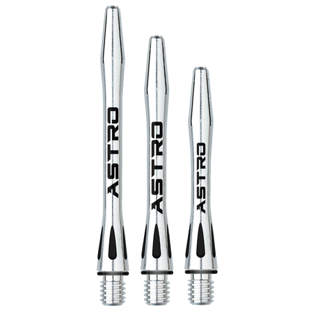 WINMAU ASTRO ALUMINIUM SHAFTS BLACK