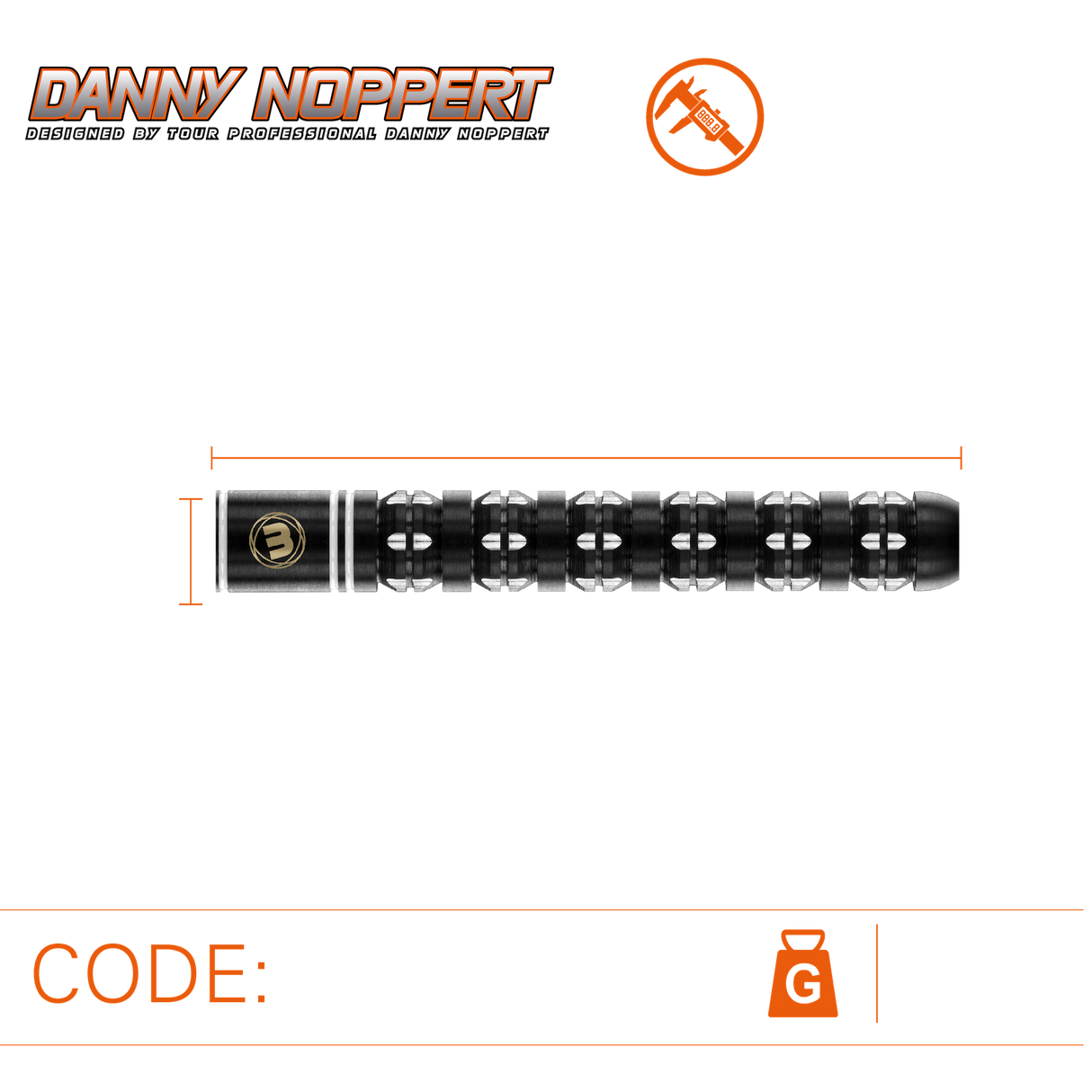 Winmau Danny Noppert Freeze Edition Steeltip