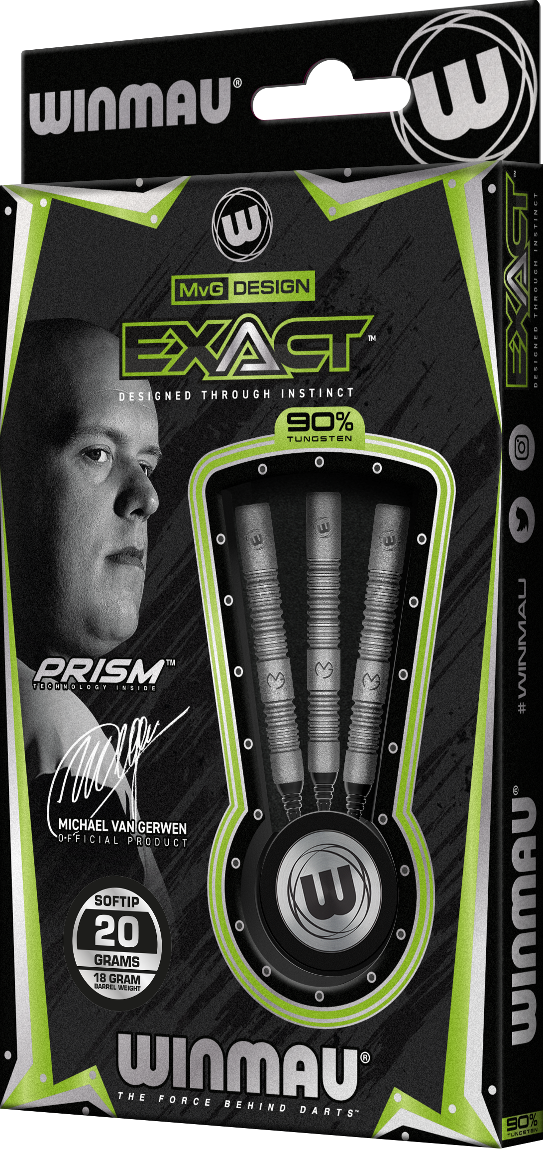 Winmau Michael van Gerwen Exact Softdarts