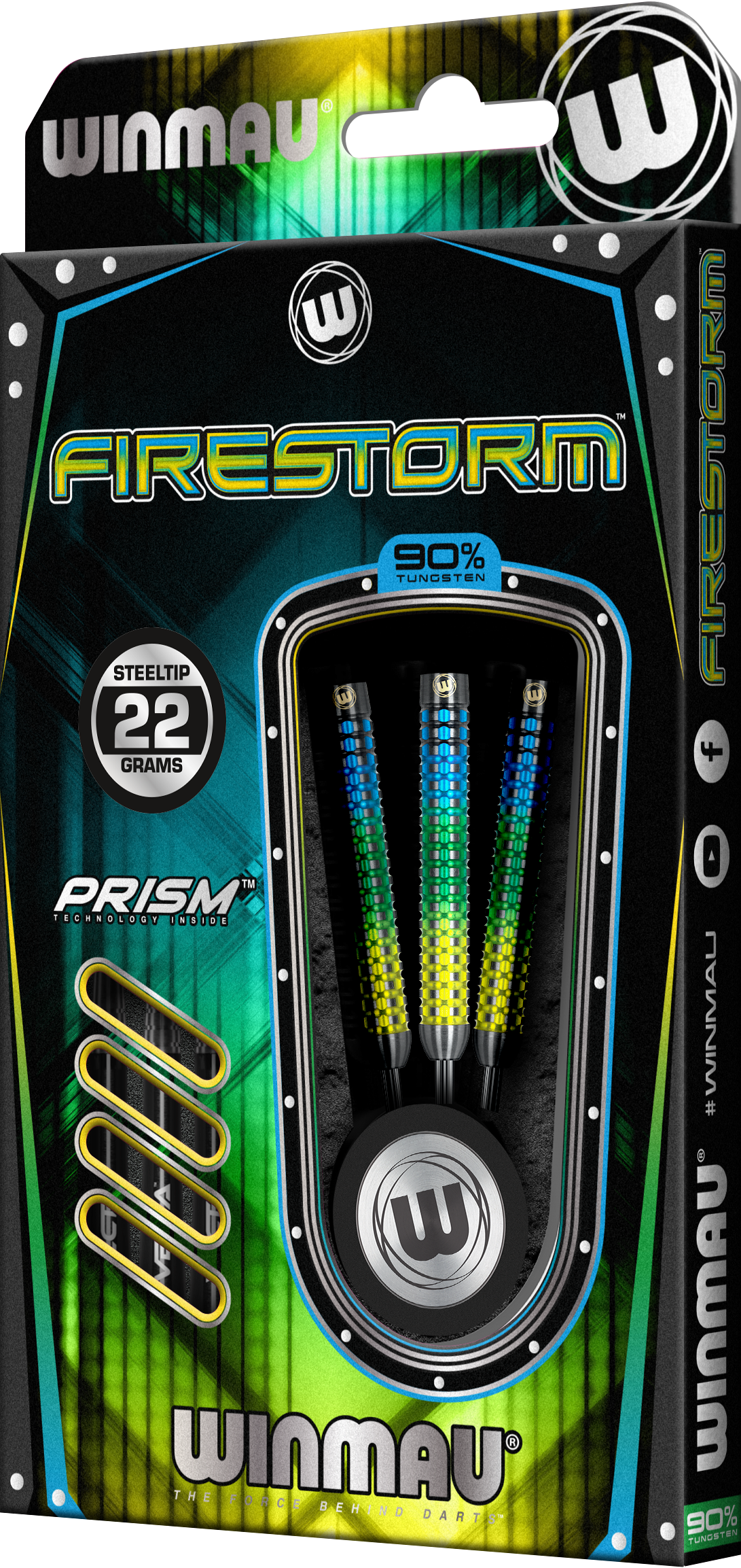 Winmau Firestorm 90% Steeldarts