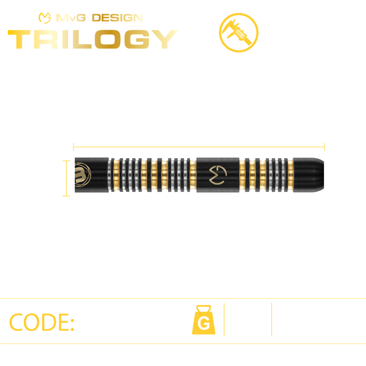 Winmau MvG Trilogy Softtip