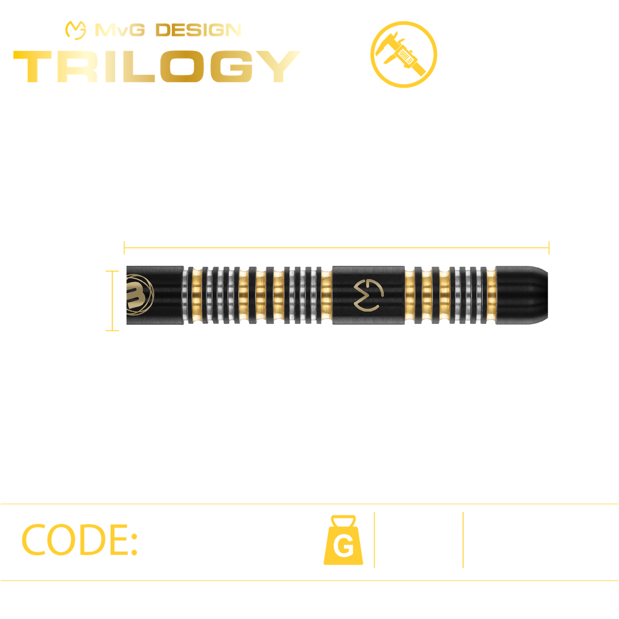 Winmau MvG Trilogy Softtip