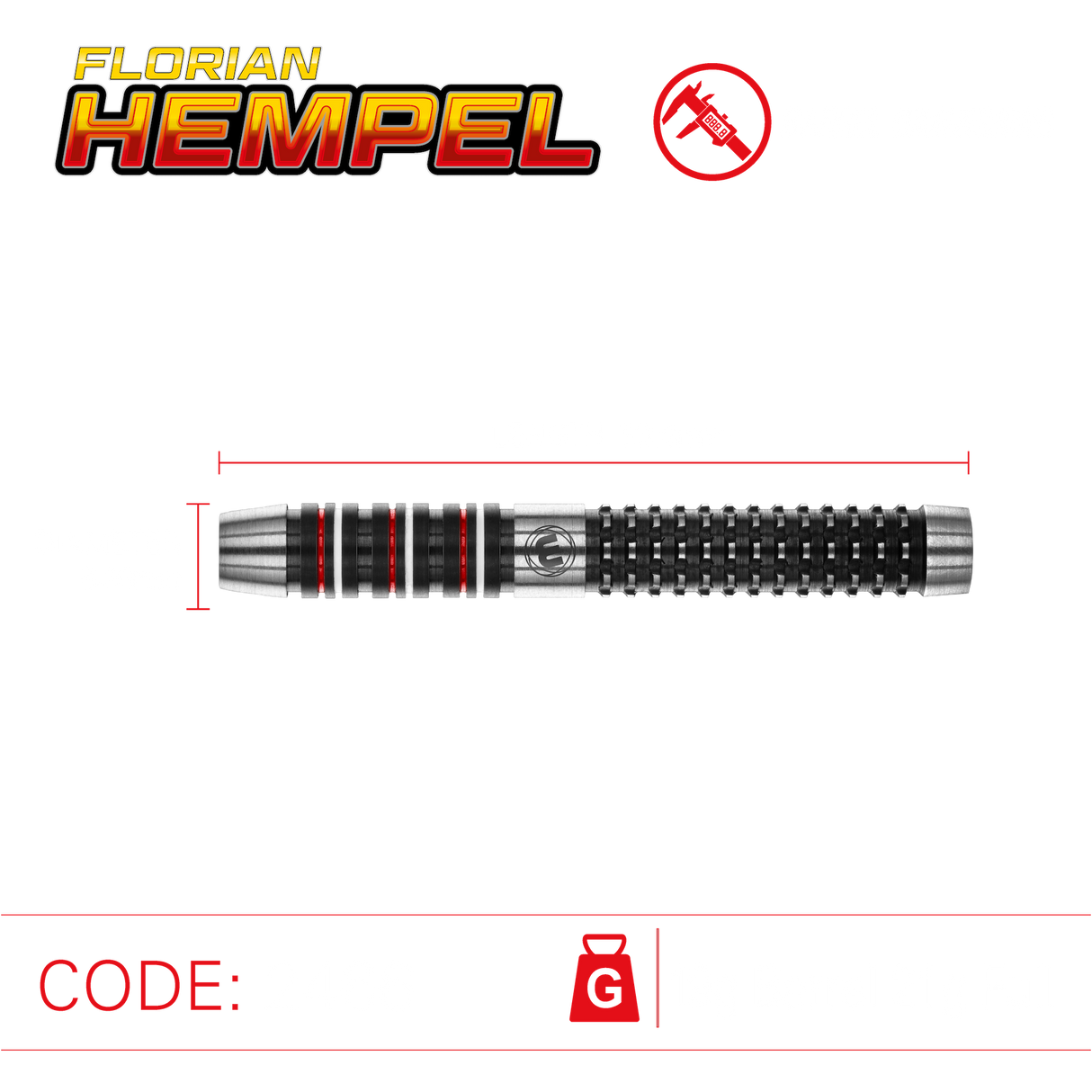 Winmau Florian Hempel Steeldart