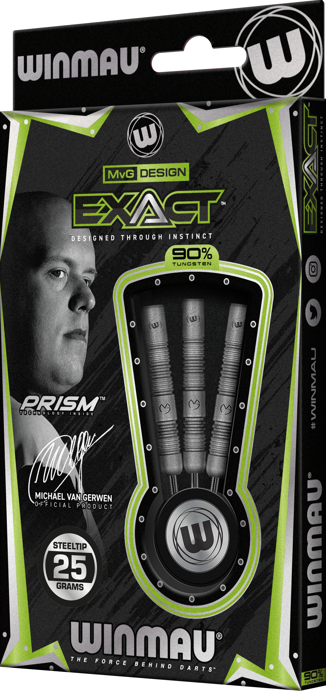 Winmau Michael van Gerwen Exact Steeldarts