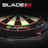 Winmau Blade 6 Triple Core Dartboard PDC Board
