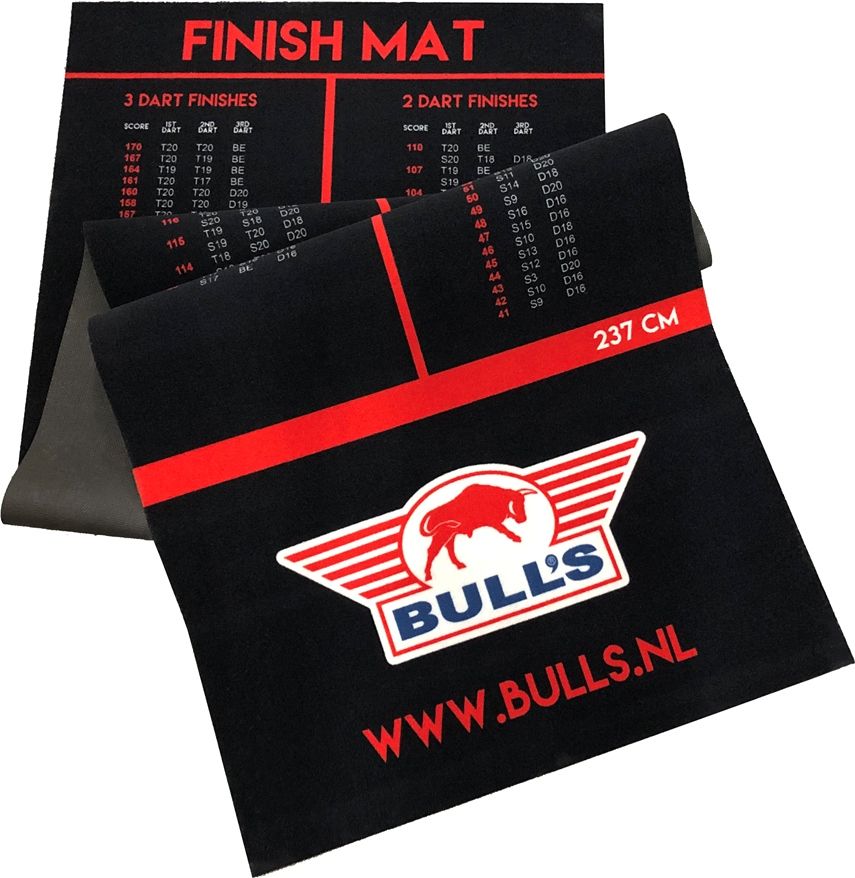 Bull's Carpet Dartteppich  "Finish" 300 x 60 cm mit Oche