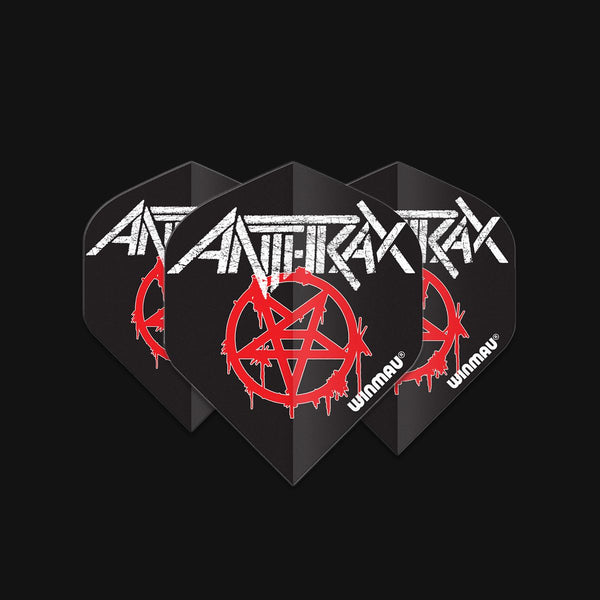 Winmau Rhino Extra Thick Rock Legends Anthrax Logo