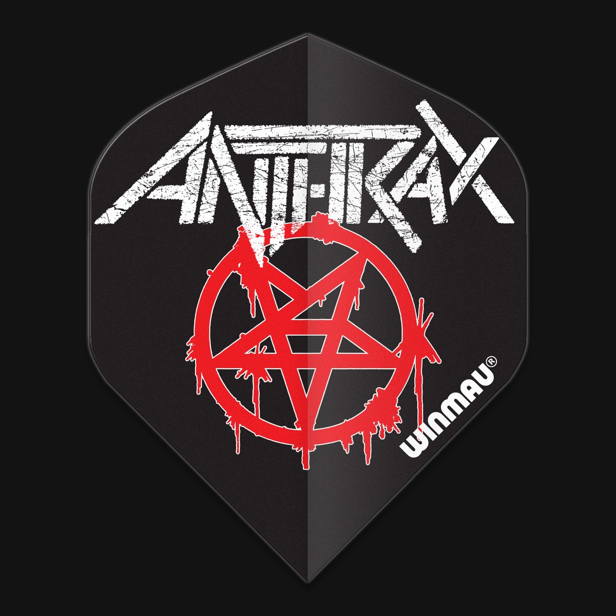 Winmau Rhino Extra Thick Rock Legends Anthrax Logo