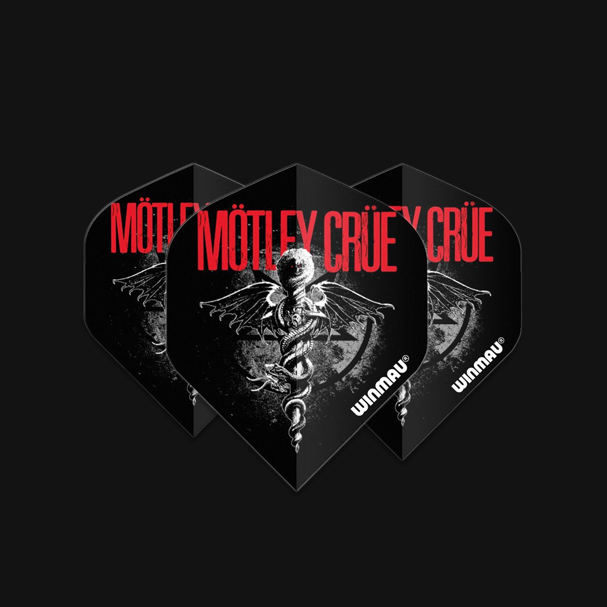 Winmau Rhino Extra Thick Rock Legends Mötley Crüe Feelgood