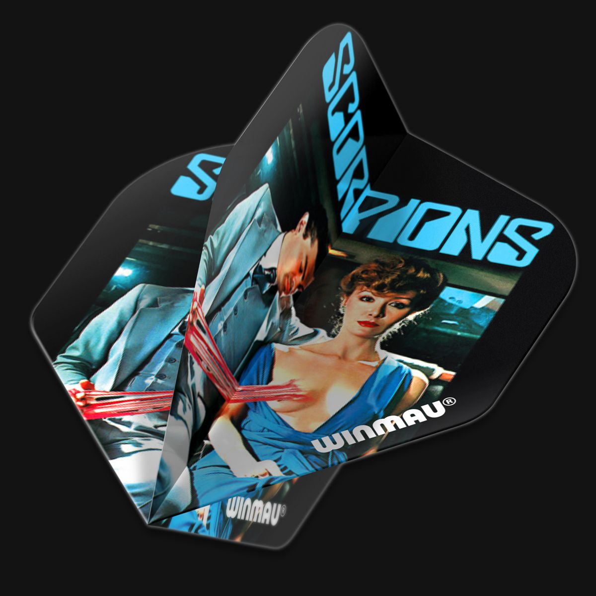 Winmau Rhino Extra Thick Rock Legends Scorpions Love Drive