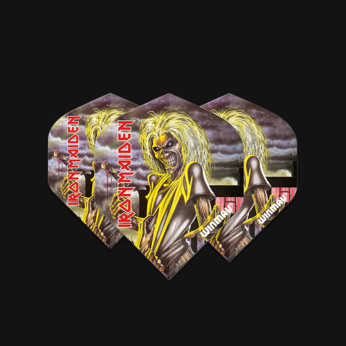 Winmau Rhino Extra Thick Rock Legends Iron Maiden Killers