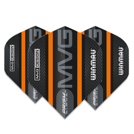 Winmau MvG Prism Alpha Stripe Flights