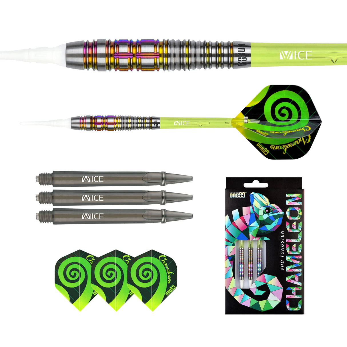 ONE80 - Chameleon -Emerald -Softdart 20g