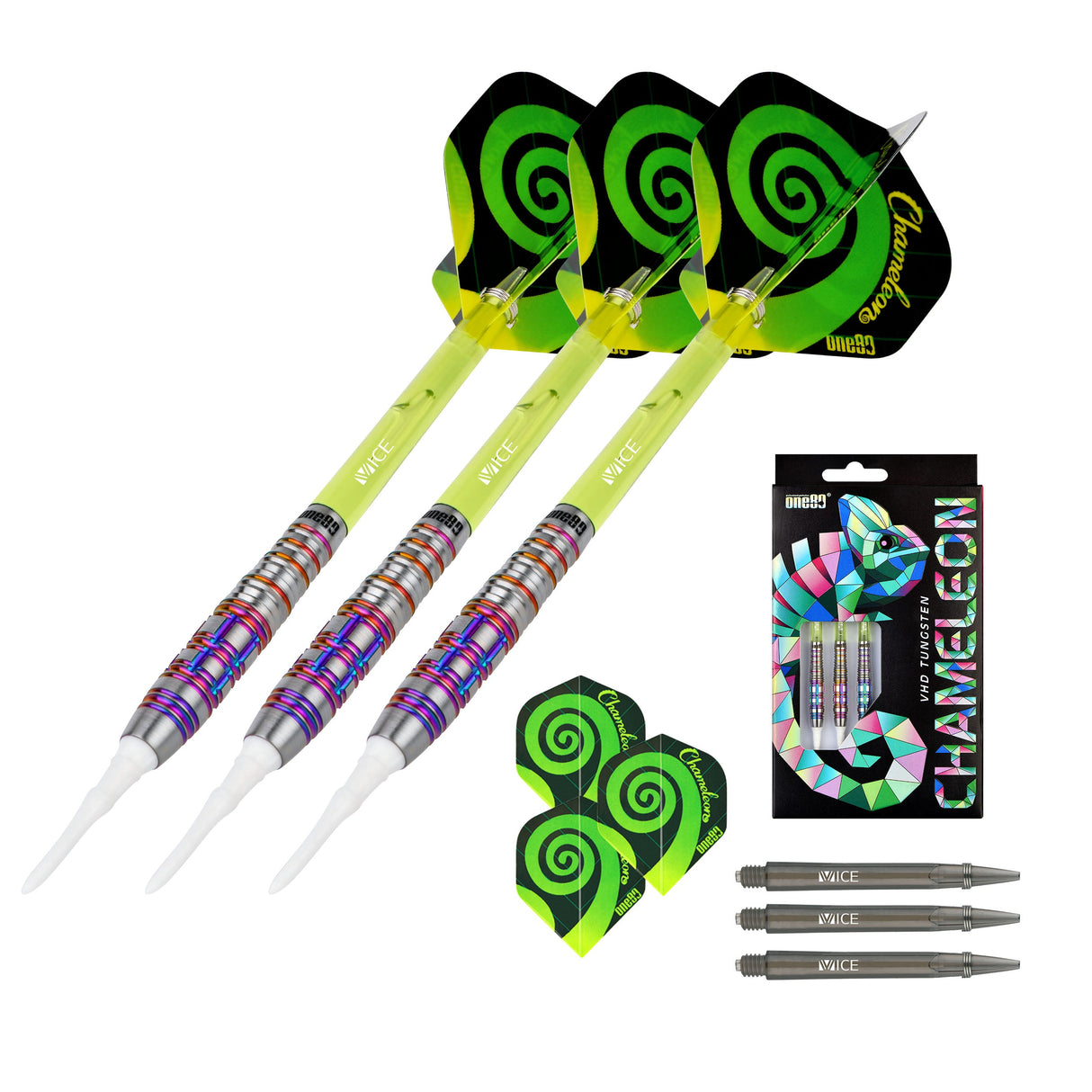 ONE80 - Chameleon -Emerald -Softdart 20g