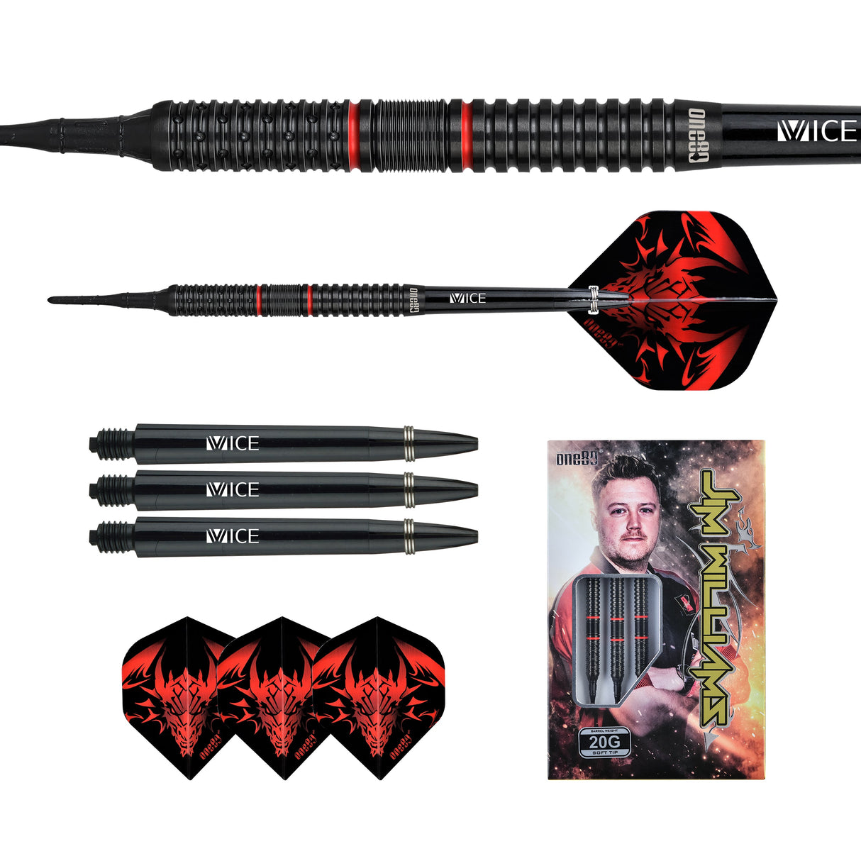 Jim Williams Signature Dart HD Softip