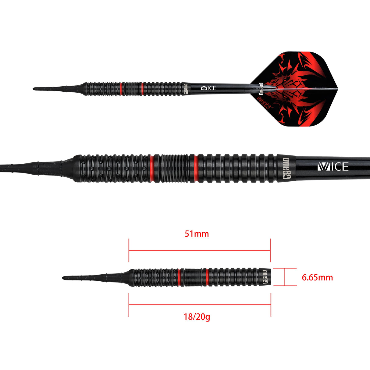 Jim Williams Signature Dart HD Softip