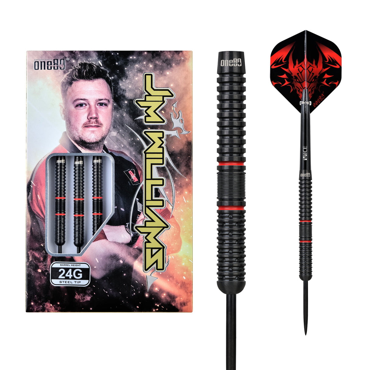 Jim Williams Signature Dart HD Steeltip