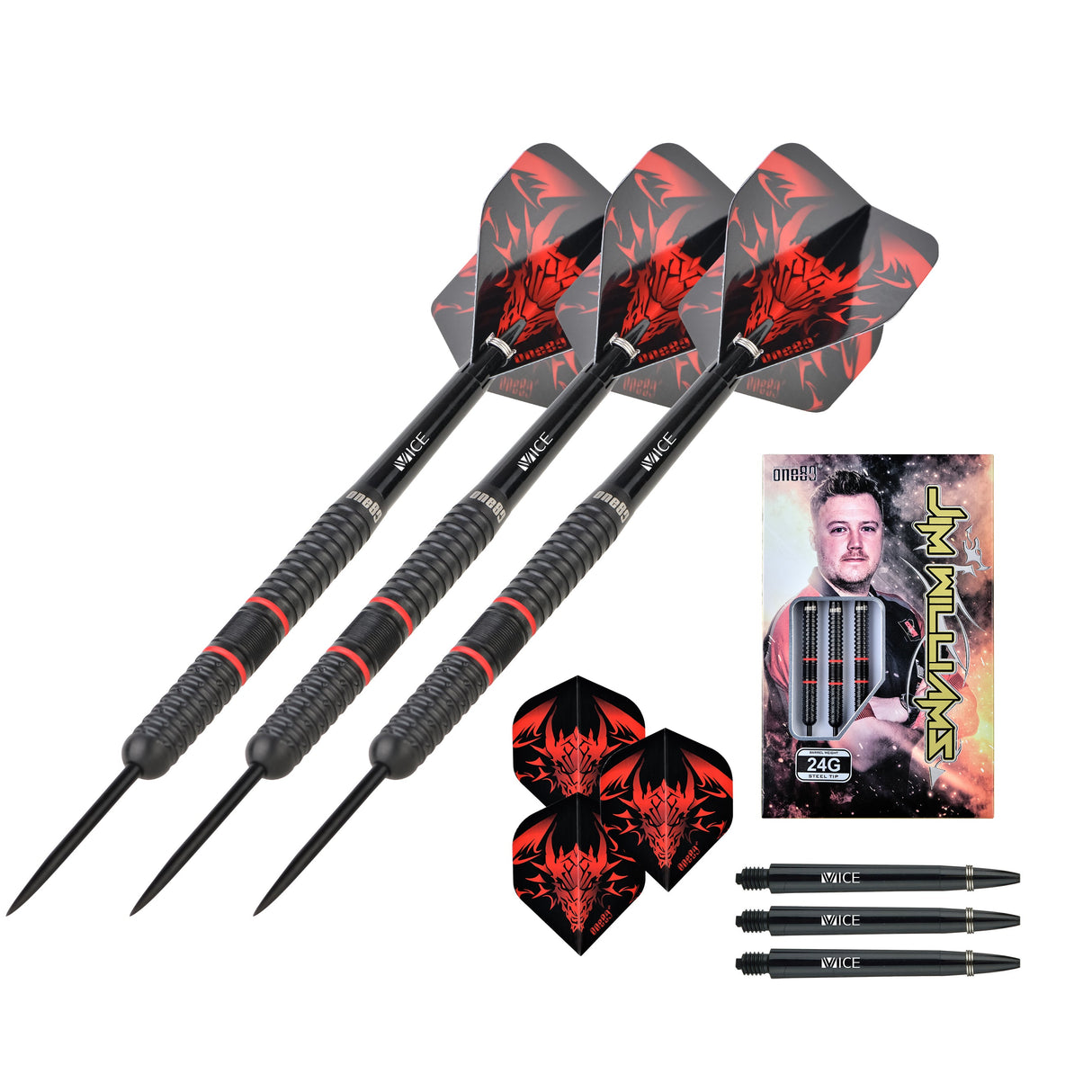 Jim Williams Signature Dart HD Steeltip