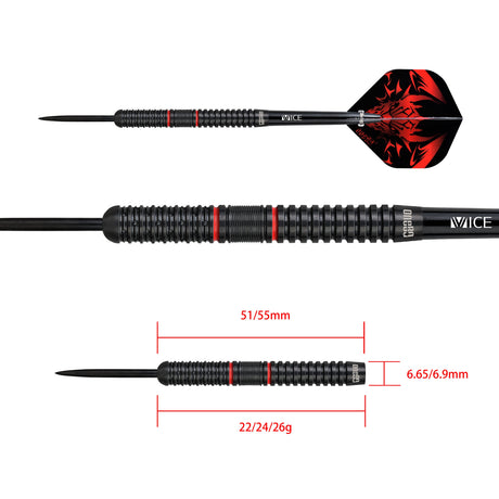 Jim Williams Signature Dart HD Steeltip